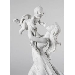 Figurka mojej małej kochanej mamy. Matowa biel Figurka mojej małej kochanej mamy. Matowa biel