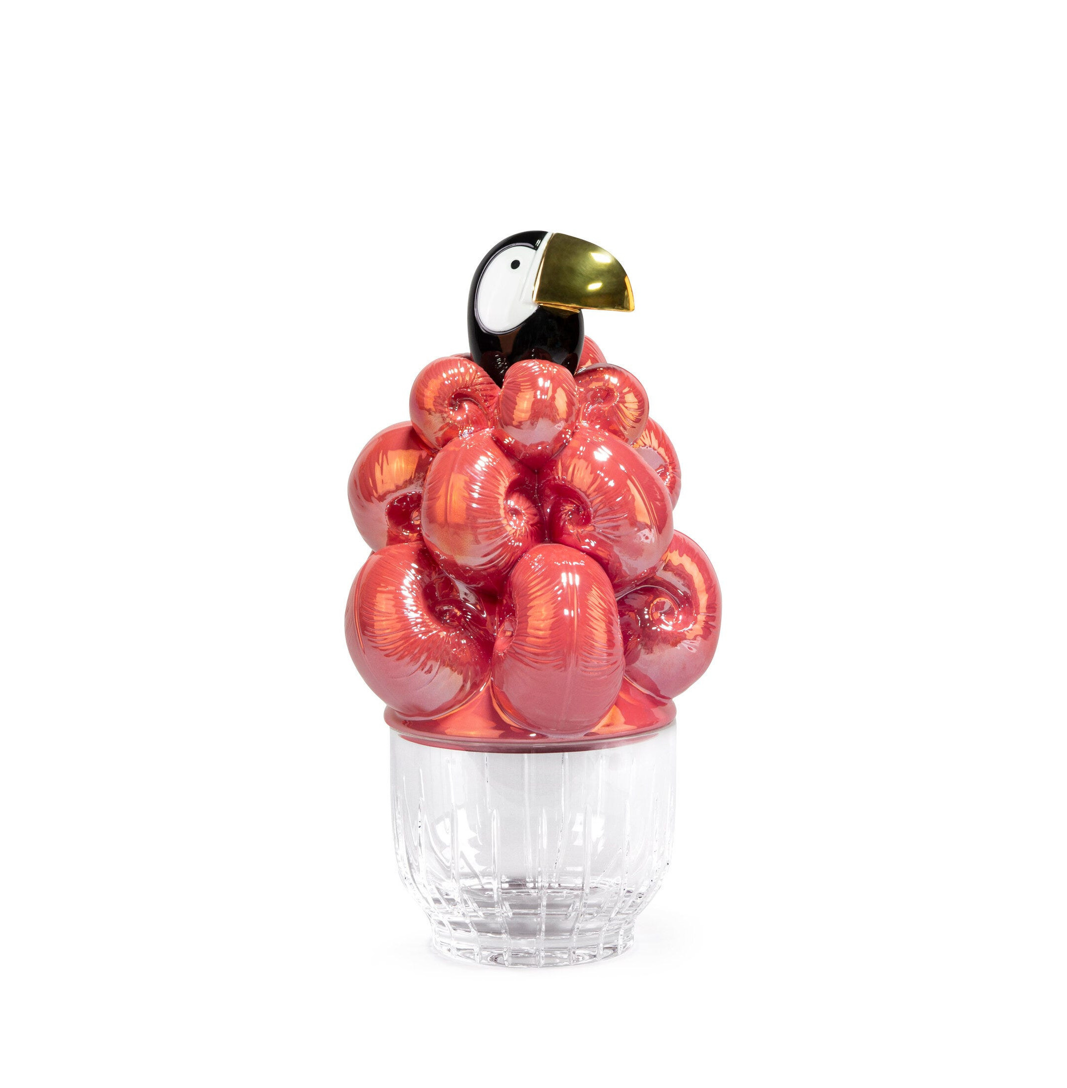 Wiadro na lód Tukan. Złoty połysk Wiadro na lód Tukan. Złoty połysk