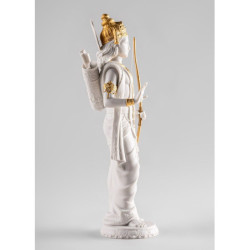 Rzeźba Ramy. Złoty połysk Rzeźba Ramy. Złoty połysk