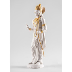 Rzeźba Ramy. Złoty połysk Rzeźba Ramy. Złoty połysk