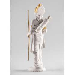 Rzeźba Ramy. Złoty połysk Rzeźba Ramy. Złoty połysk