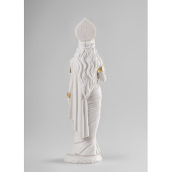 Rzeźba Sita. Złoty połysk Rzeźba Sita. Złoty połysk