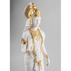 Rzeźba Sita. Złoty połysk Rzeźba Sita. Złoty połysk