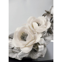 Karnawałowa rzeźba fantasy. Limitowana. Srebrny połysk Karnawałowa rzeźba fantasy. Limitowana. Srebrny połysk