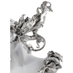 Karnawałowa rzeźba fantasy. Limitowana. Srebrny połysk Karnawałowa rzeźba fantasy. Limitowana. Srebrny połysk