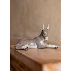 Figurka szopki osła. Gres Figurka szopki osła. Gres