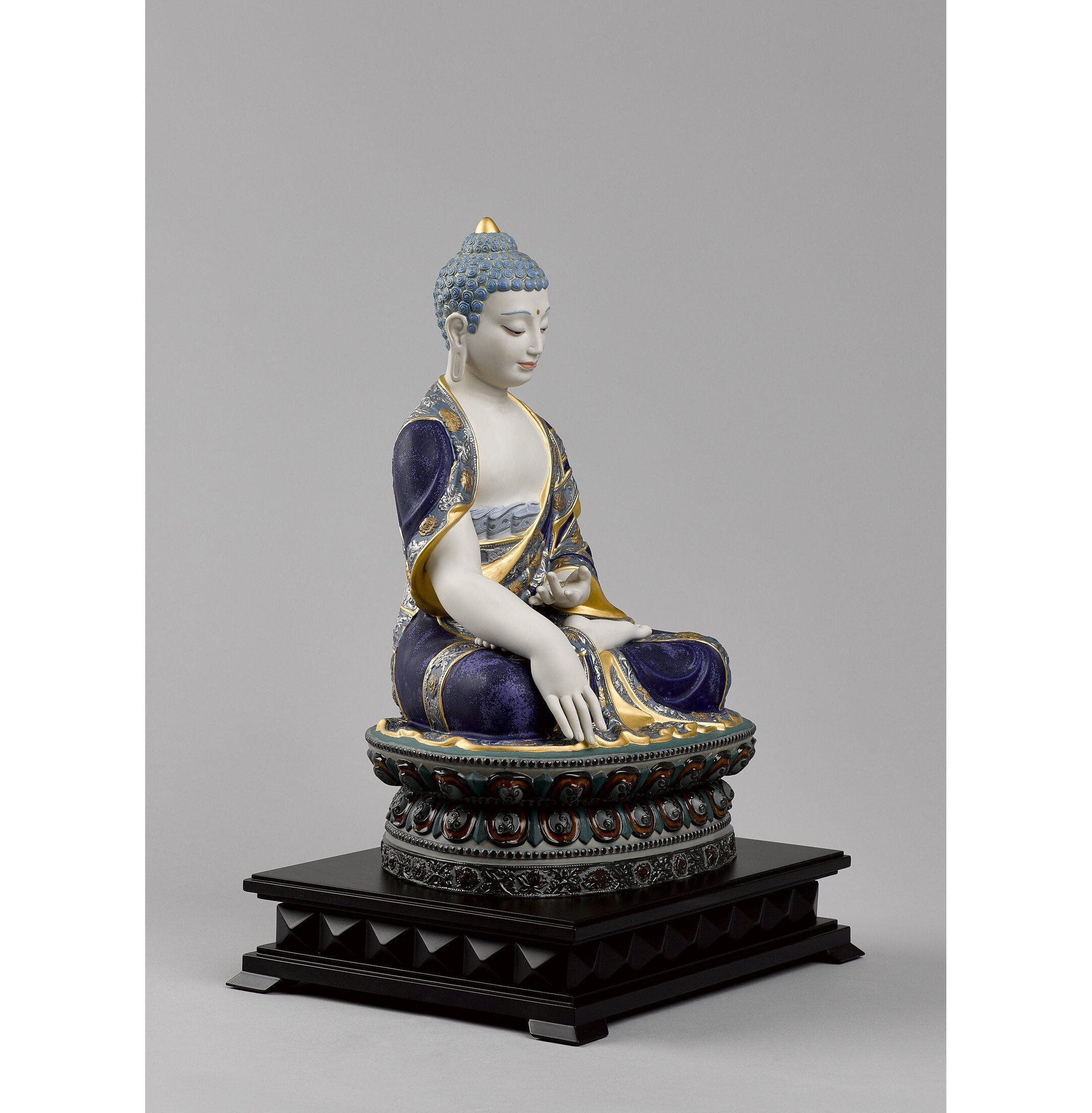 Rzeźba Buddy Siakjamuniego. Złoty połysk. Limitowana Rzeźba Buddy Siakjamuniego. Złoty połysk. Limitowana