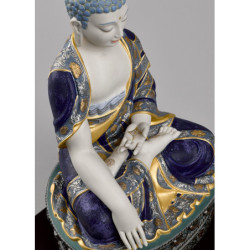 Rzeźba Buddy Siakjamuniego. Złoty połysk. Limitowana Rzeźba Buddy Siakjamuniego. Złoty połysk. Limitowana