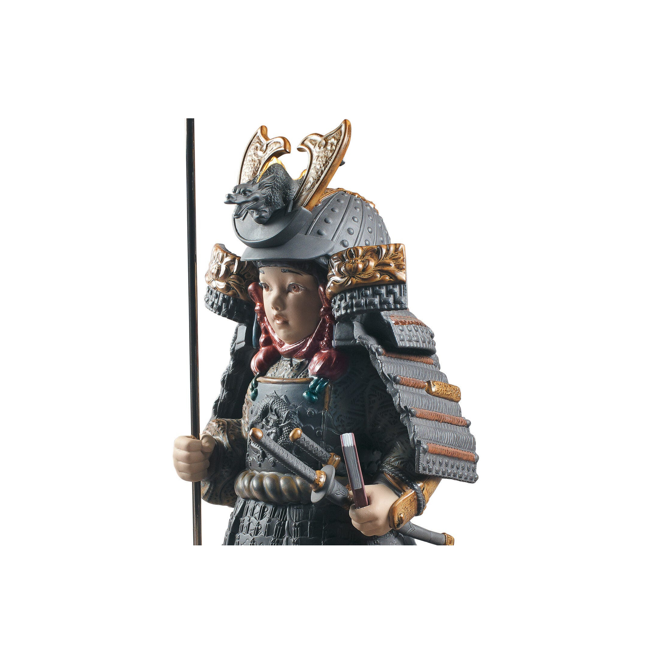 Figurka chłopca wojownika Figurka chłopca wojownika