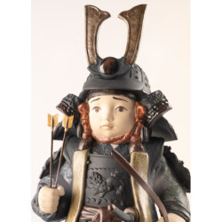 Figurka chłopca wojownika. Brązowy Figurka chłopca wojownika. Brązowy