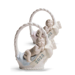 Urodzona w 2023 roku figurka chłopca Urodzona w 2023 roku figurka chłopca