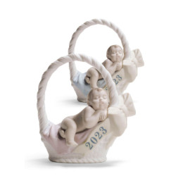 Urodzona w 2023 roku figurka dziewczyny Urodzona w 2023 roku figurka dziewczyny