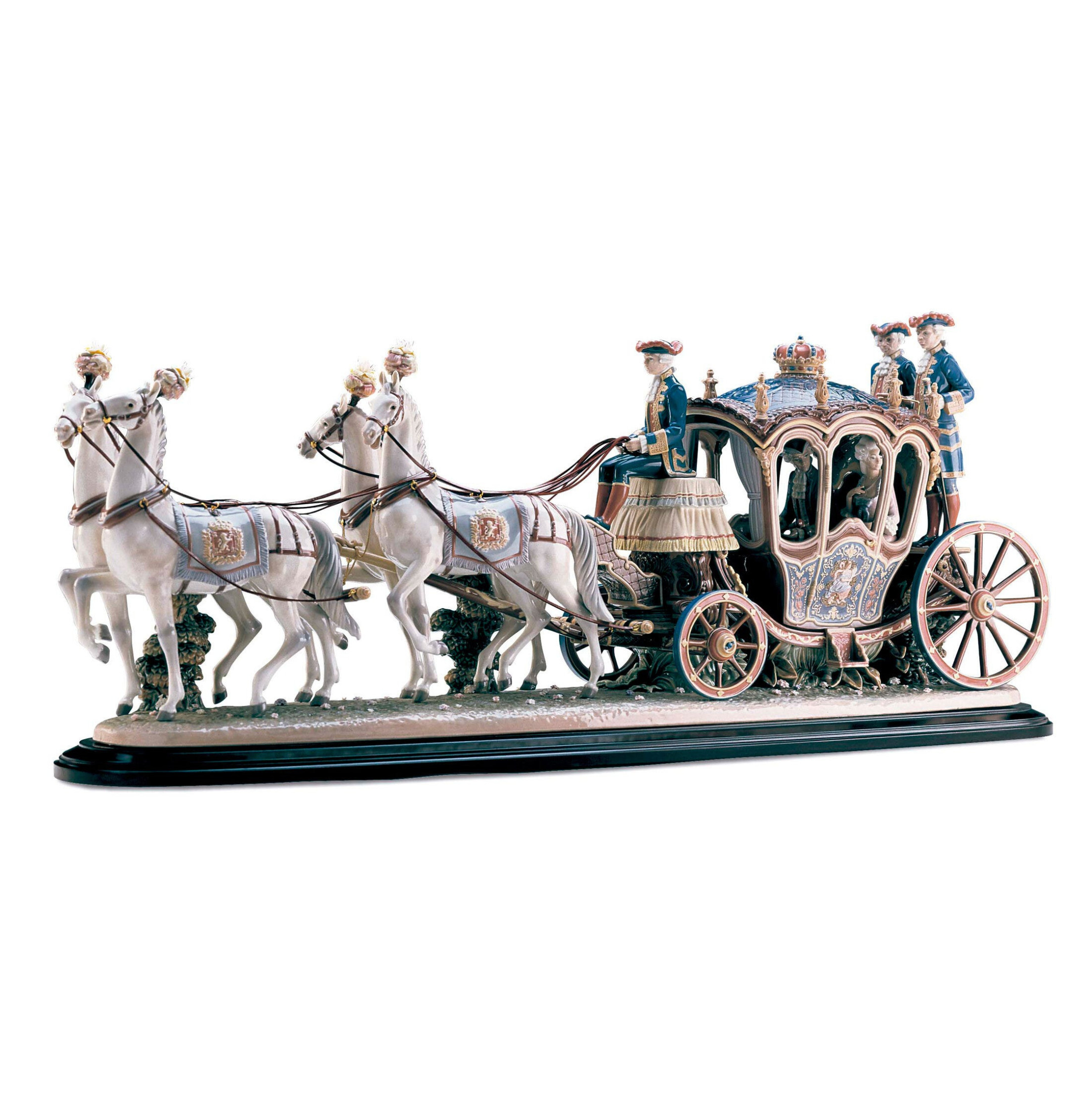 XVIII-wieczna rzeźba powozu. Limitowana XVIII-wieczna rzeźba powozu. Limitowana