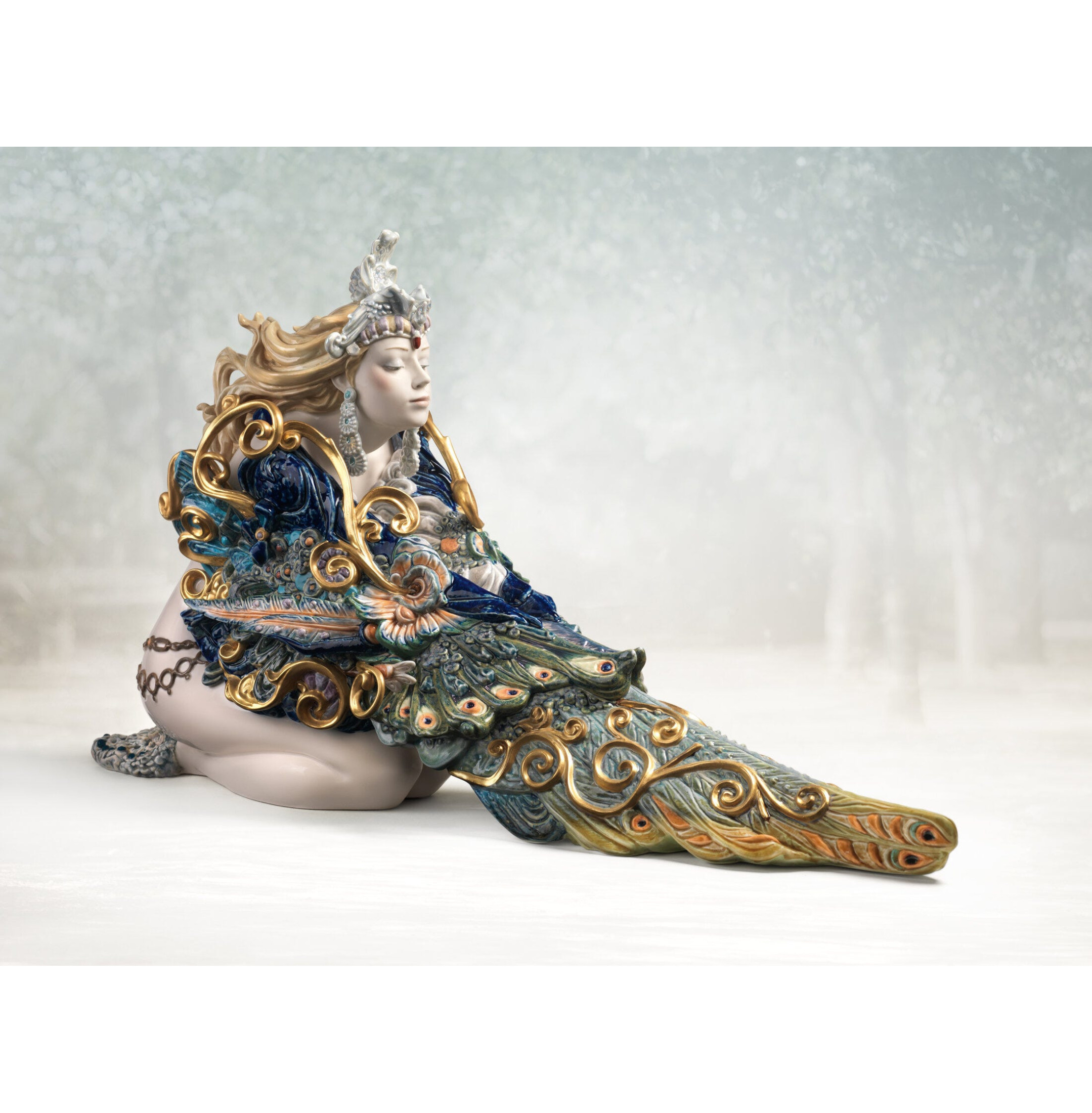 Rzeźba skrzydlatej piękności kobiety. Limitowana Rzeźba skrzydlatej piękności kobiety. Limitowana