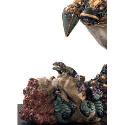 Rzeźba Strażniczki Lwicy. Czerwony. Limitowana Rzeźba Strażniczki Lwicy. Czerwony. Limitowana