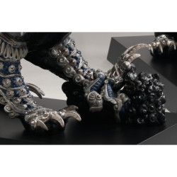 Rzeźba Strażniczki Lwicy. Czarny. Limitowana Rzeźba Strażniczki Lwicy. Czarny. Limitowana