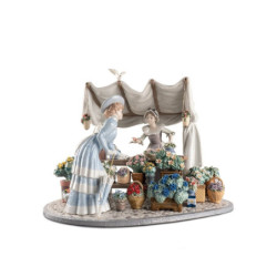 Rzeźba na targu kwiatowym. Limitowana Rzeźba na targu kwiatowym. Limitowana