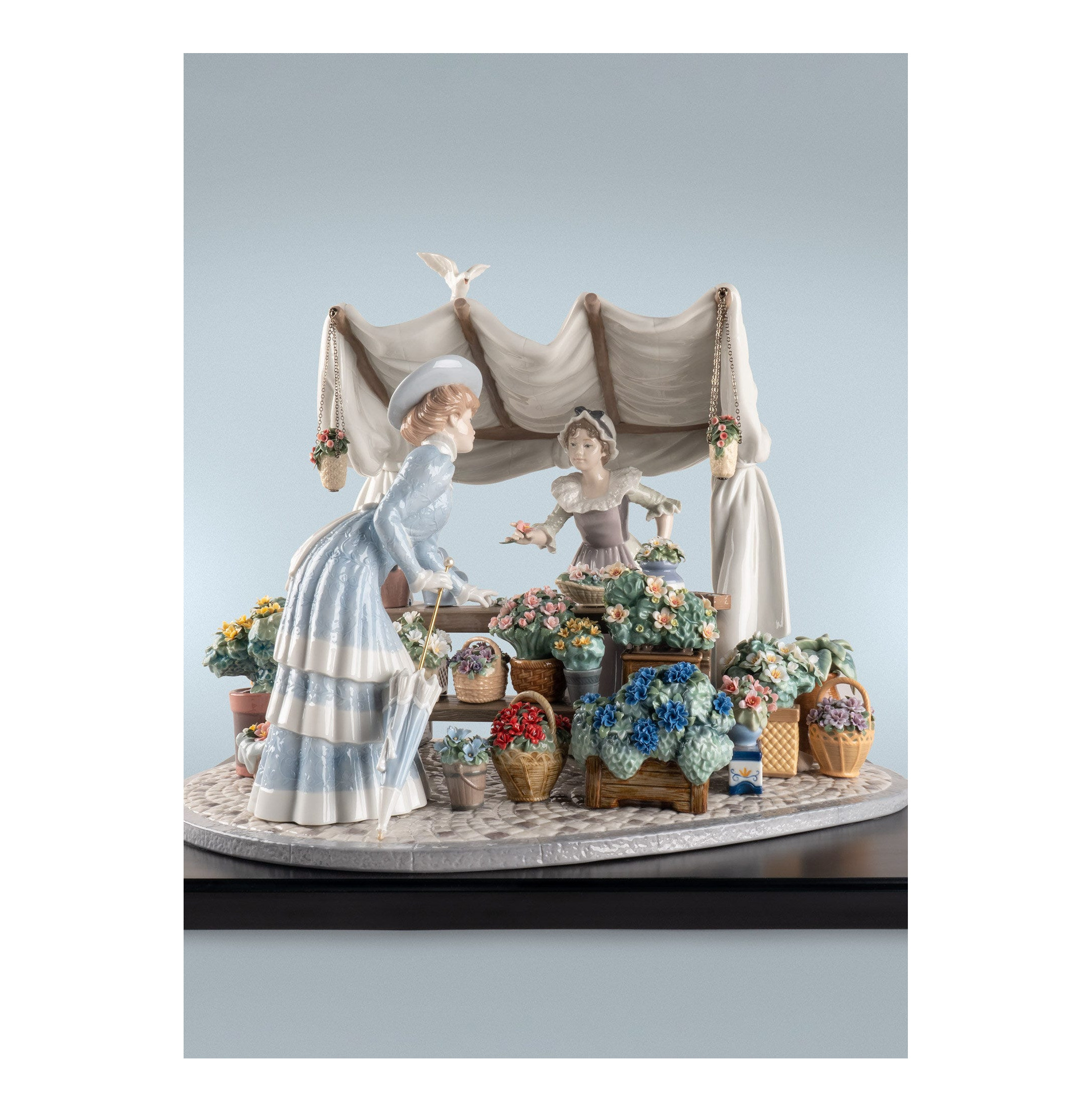 Rzeźba na targu kwiatowym. Limitowana Rzeźba na targu kwiatowym. Limitowana