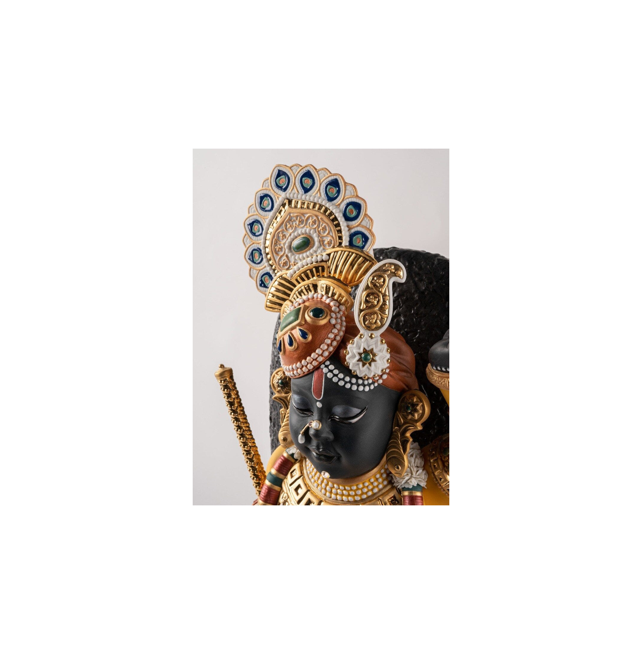 Rzeźba Pana Shrinathji. Limitowana Rzeźba Pana Shrinathji. Limitowana