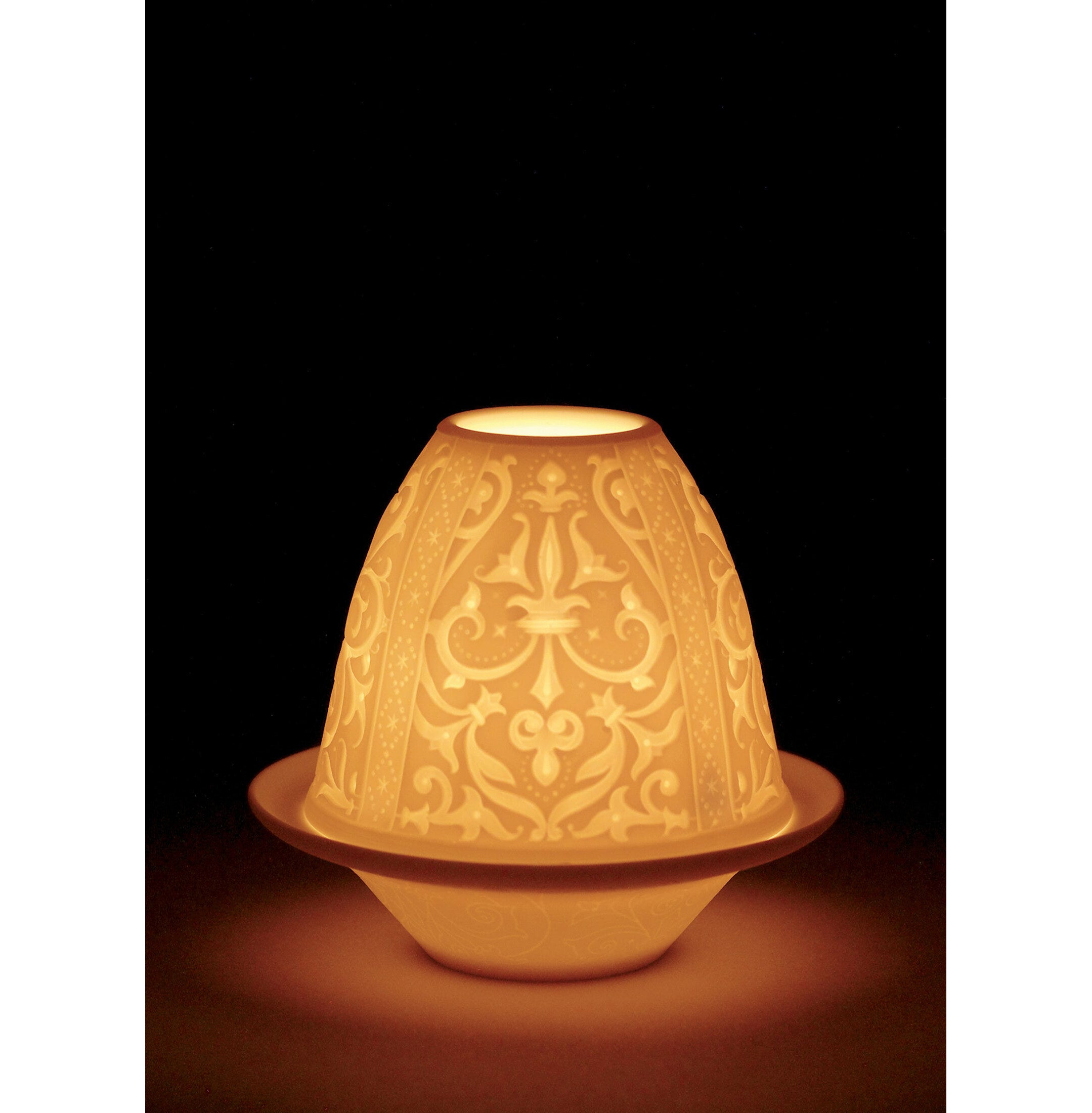 Renesansowy litofan z talerzem Renesansowy litofan z talerzem