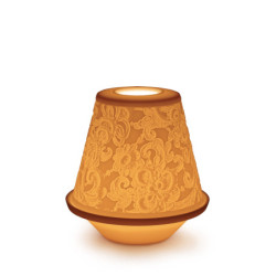 Koronkowy litofan z blaszką Koronkowy litofan z blaszką