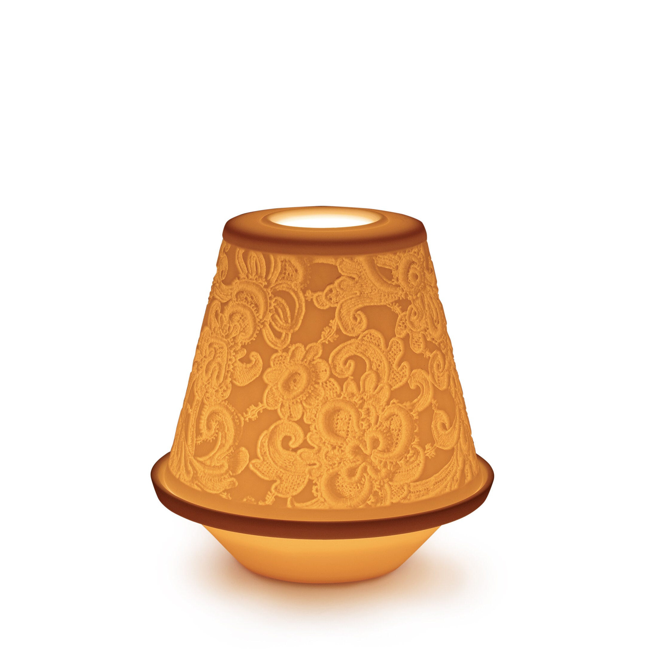 Koronkowy litofan z blaszką Koronkowy litofan z blaszką