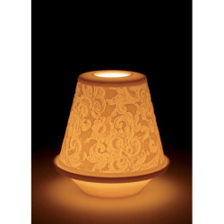 Koronkowy litofan z blaszką Koronkowy litofan z blaszką