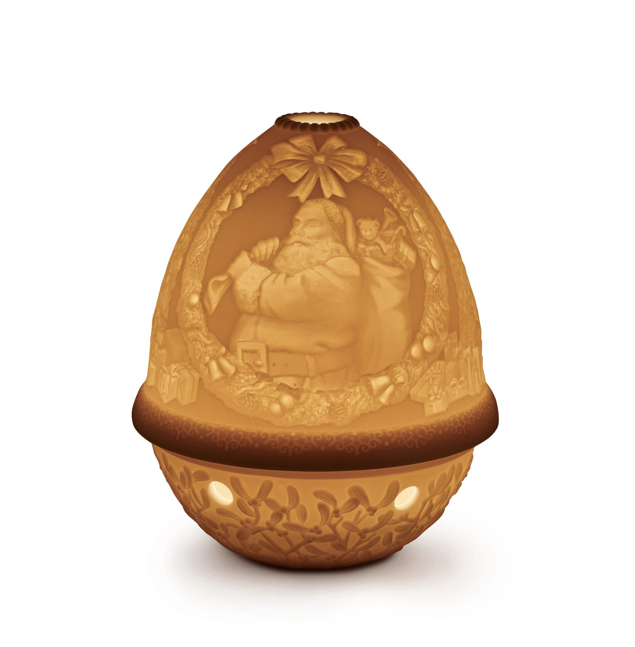 Święty Mikołaj Litofan Święty Mikołaj Litofan