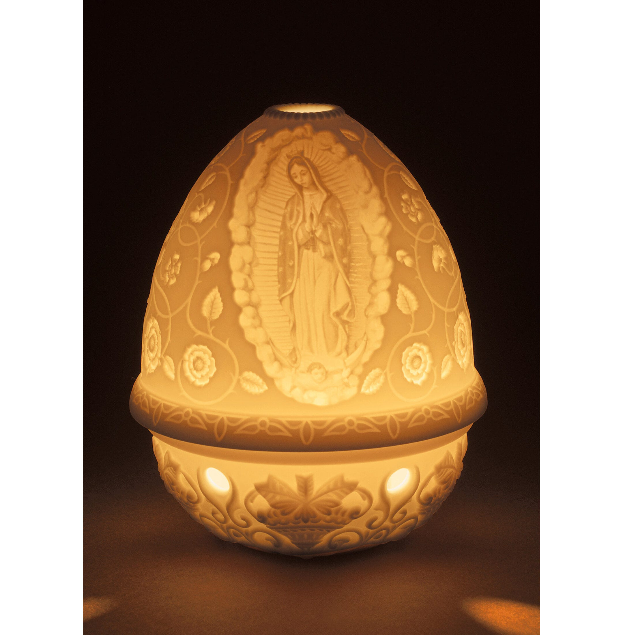 Matka Boża z Guadalupe Lithophane Matka Boża z Guadalupe Lithophane