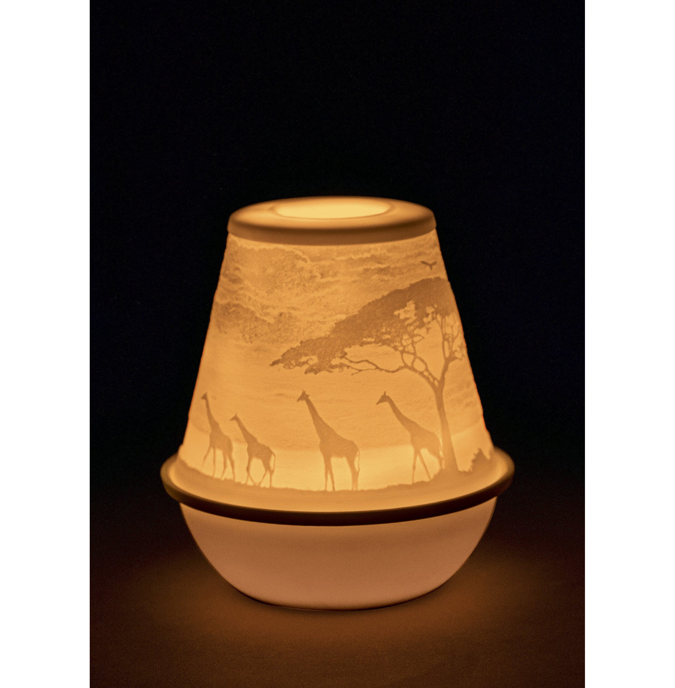 Afrykańska sawanna litofanowa Afrykańska sawanna litofanowa