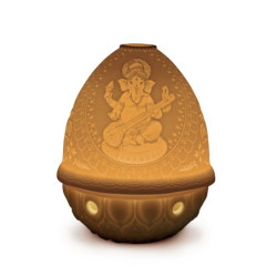 Veena Ganesha Lithophane. Ładowalna dioda LED Veena Ganesha Lithophane. Ładowalna dioda LED