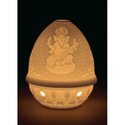 Veena Ganesha Lithophane. Ładowalna dioda LED Veena Ganesha Lithophane. Ładowalna dioda LED