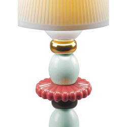 Lampa stołowa Lotus Firefly Golden Fall. Czerwony koral Lampa stołowa Lotus Firefly Golden Fall. Czerwony koral