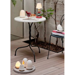 Lampa stołowa Lotus Firefly Golden Fall. Czerwony koral Lampa stołowa Lotus Firefly Golden Fall. Czerwony koral