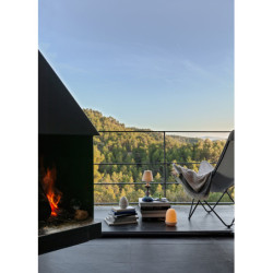 Lampa stołowa Sunflower Firefly. Niebieski Lampa stołowa Sunflower Firefly. Niebieski