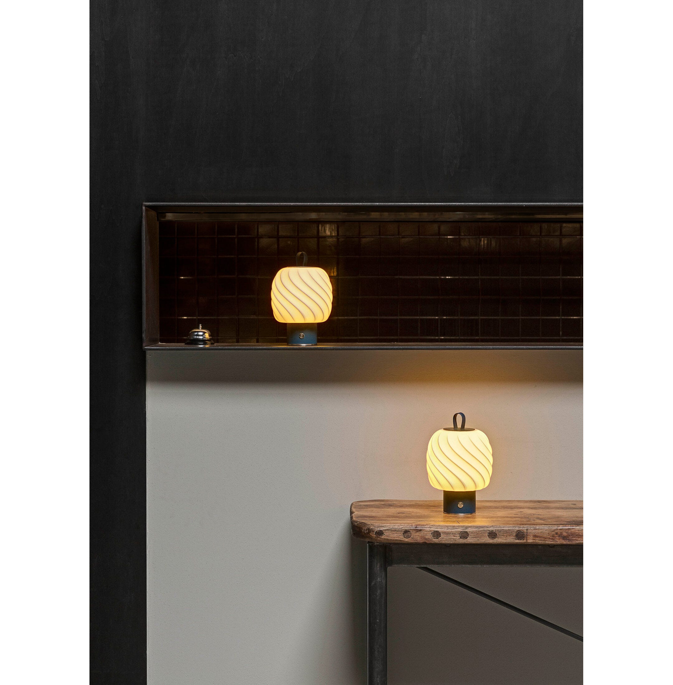 Przenośna lampa do lodów. Średni. Niebieski Przenośna lampa do lodów. Średni. Niebieski