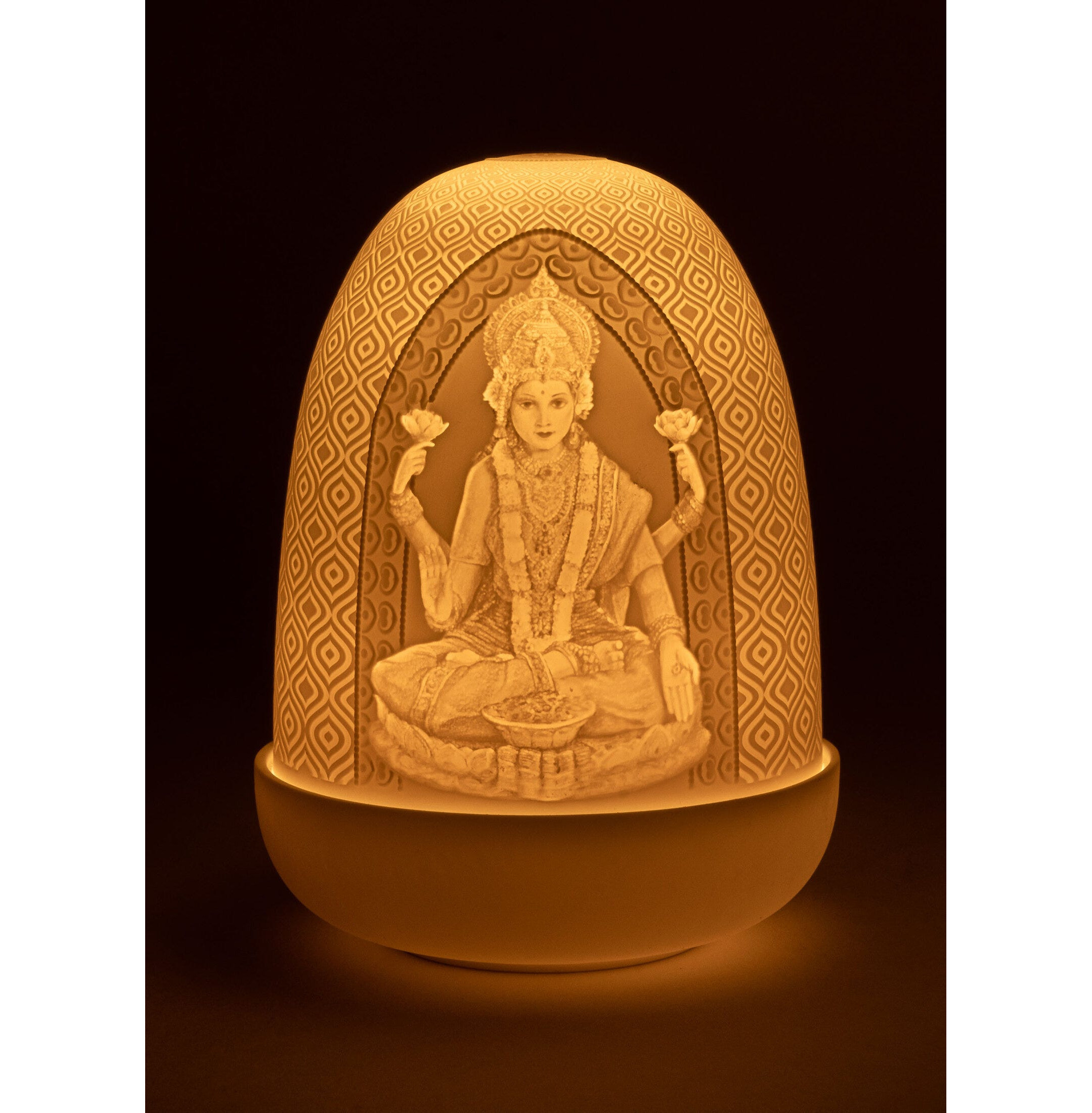 Lampa stołowa Lord Ganesha & Goddess Lakshmi Dome Lampa stołowa Lord Ganesha & Goddess Lakshmi Dome