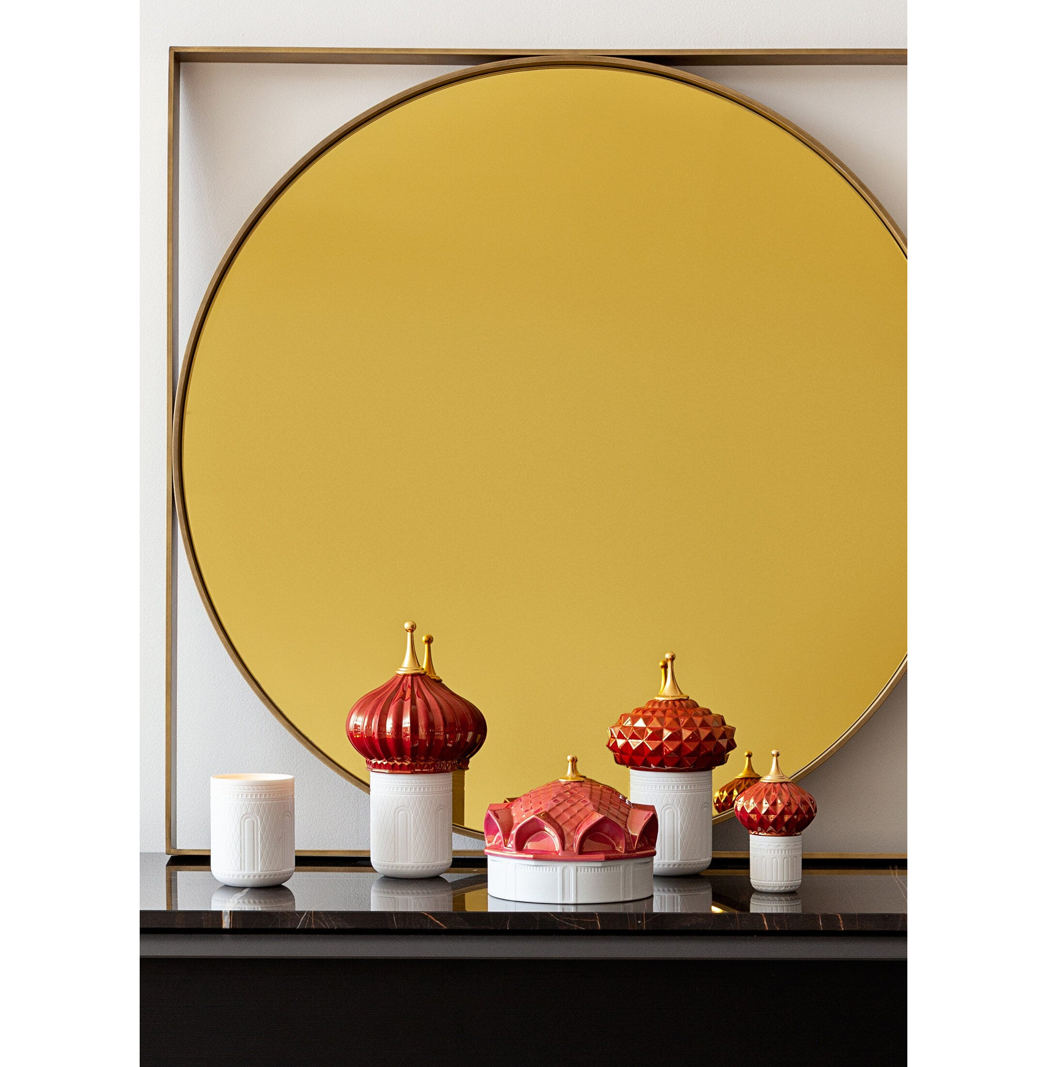 Świeca Wieża Południowa 1001 Lights (róża). Noc zbliża się Zapach Świeca Wieża Południowa 1001 Lights (róża). Noc zbliża się Zapach