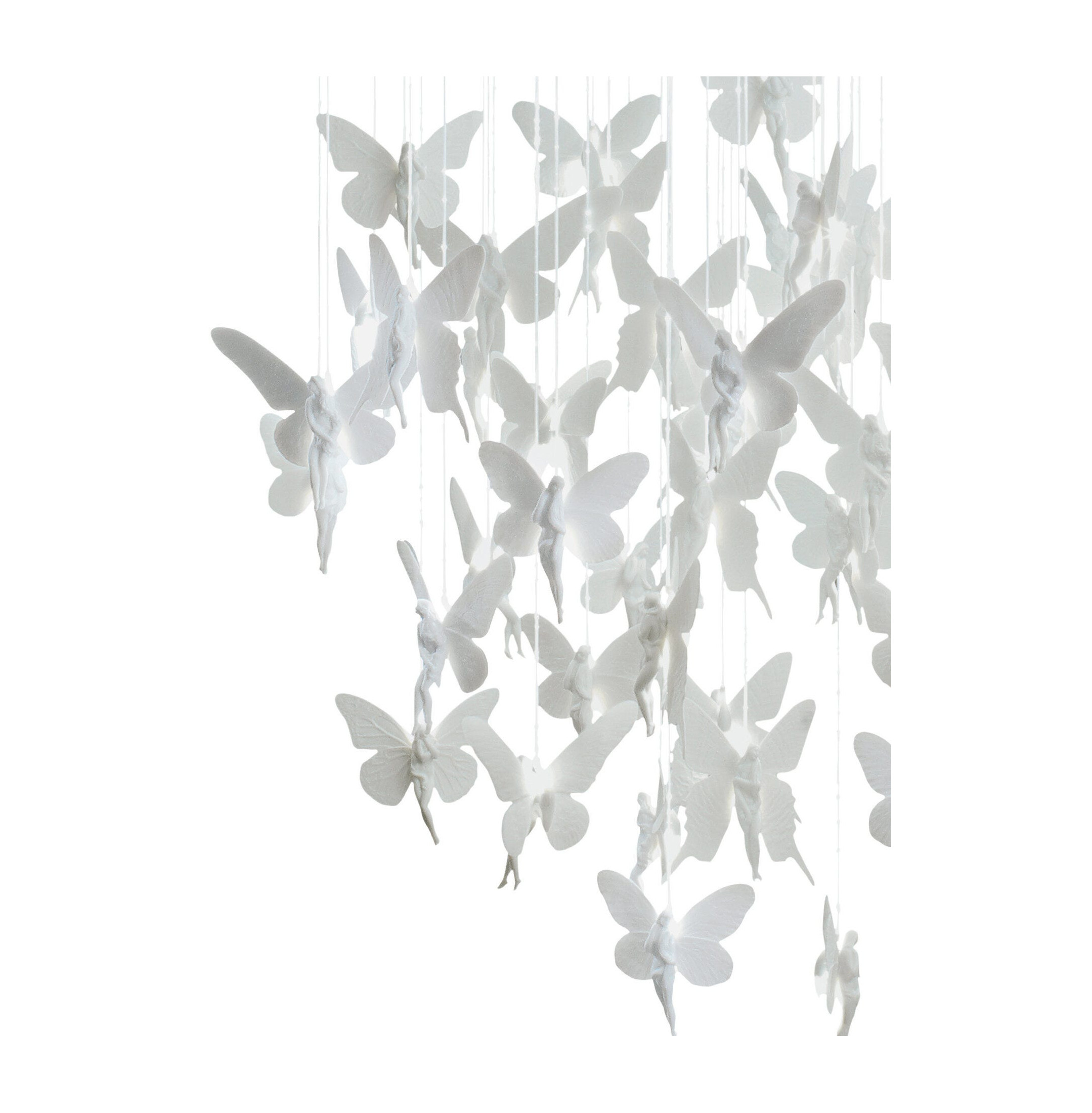 Żyrandol Niagara 0,80m biały (CE/UK) Żyrandol Niagara 0,80m biały (CE/UK)