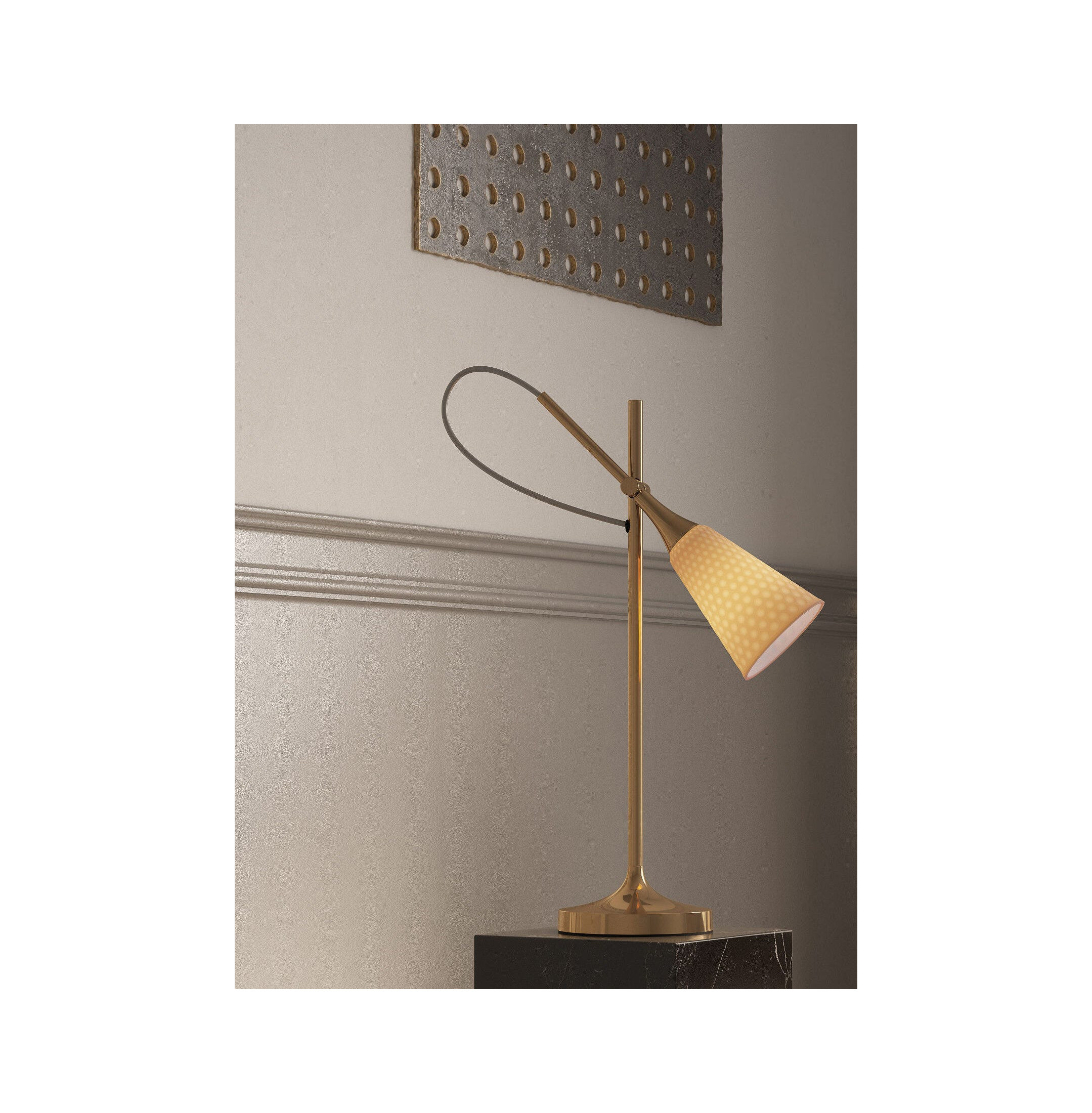 Lampka do czytania Jamz (złota)(CE) Lampka do czytania Jamz (złota)(CE)