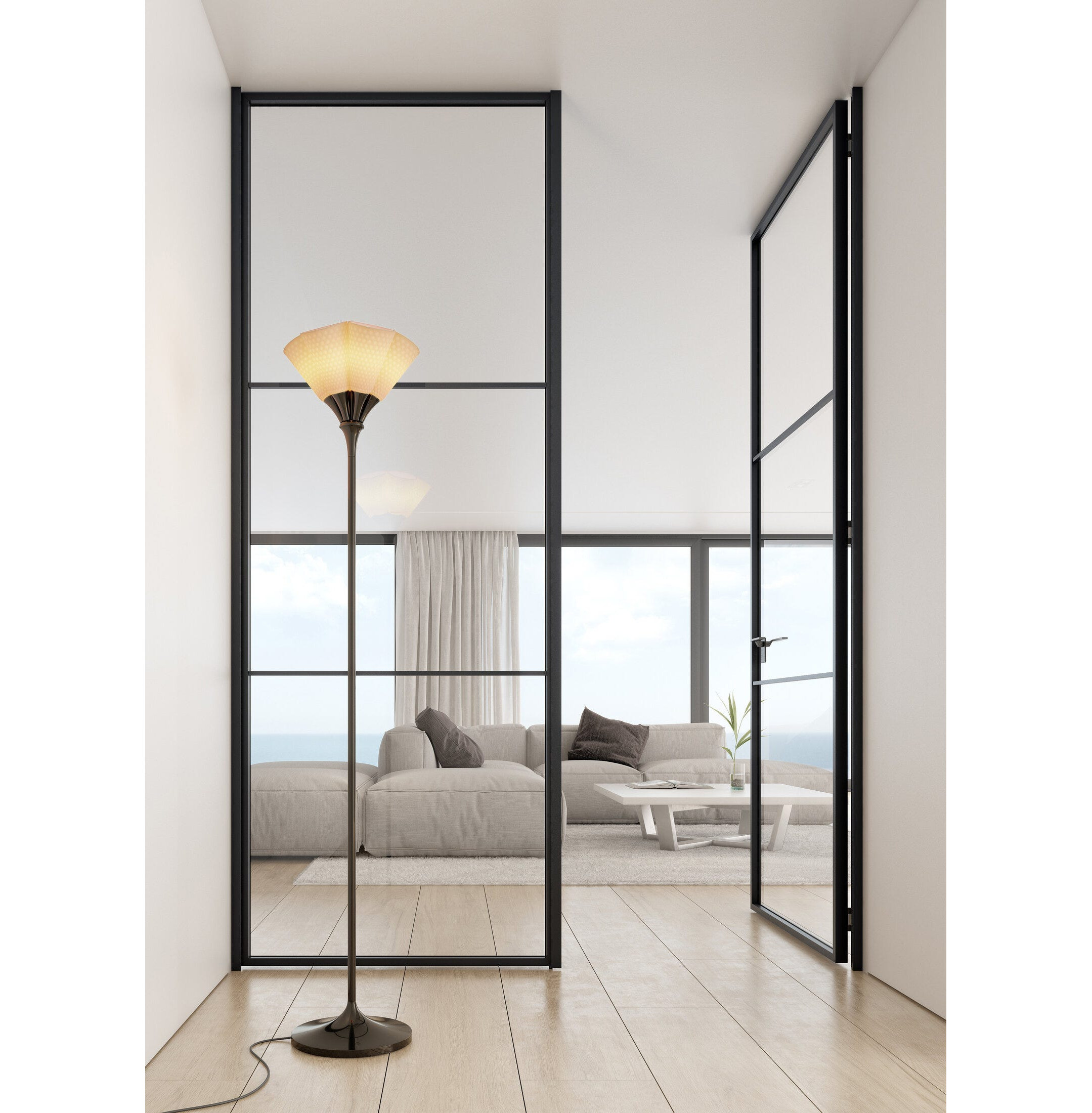 Lampa podłogowa Jamz (złota) (CE) Lampa podłogowa Jamz (złota) (CE)