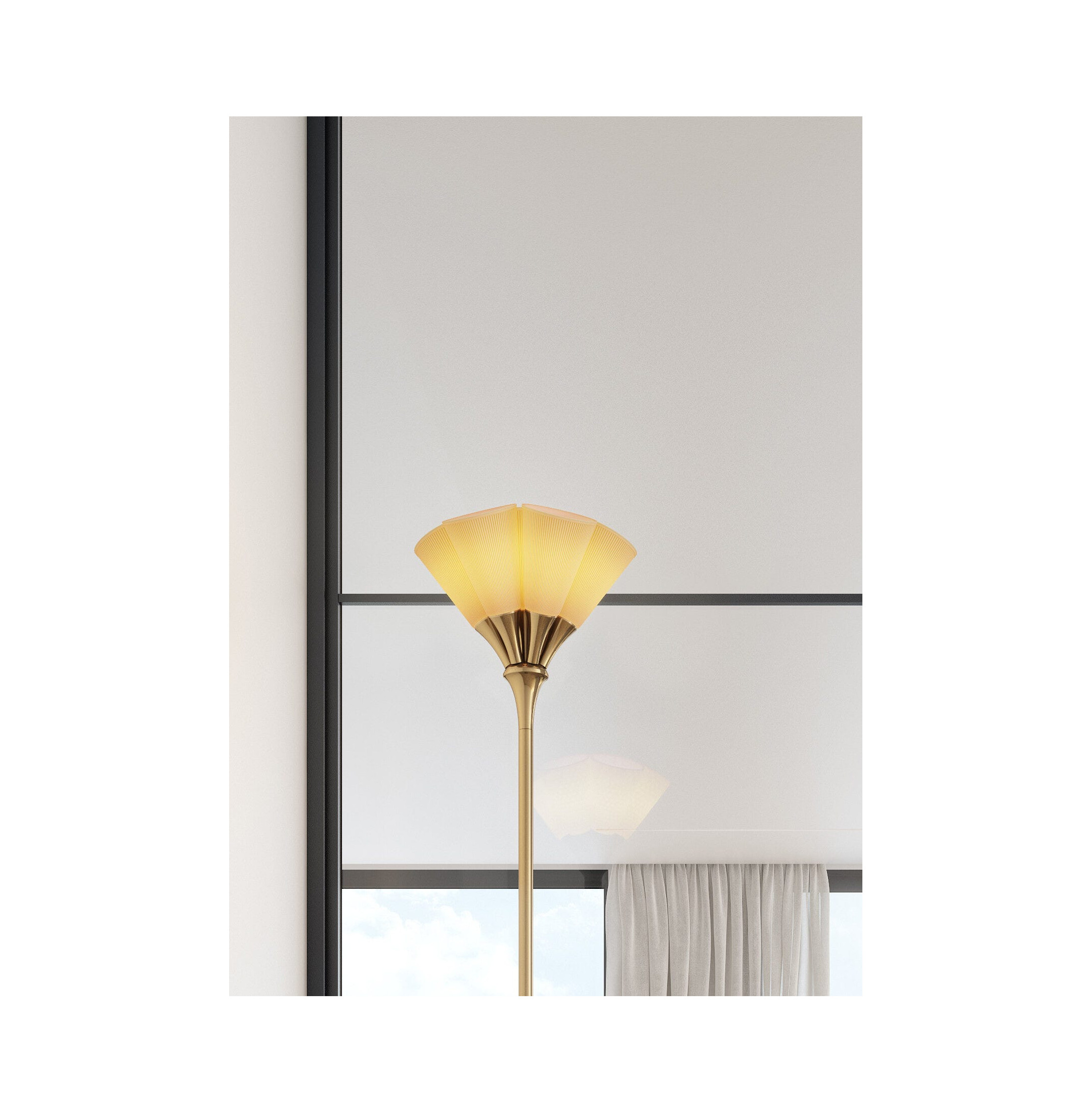 Lampa podłogowa Jamz (złota) (CE) Lampa podłogowa Jamz (złota) (CE)