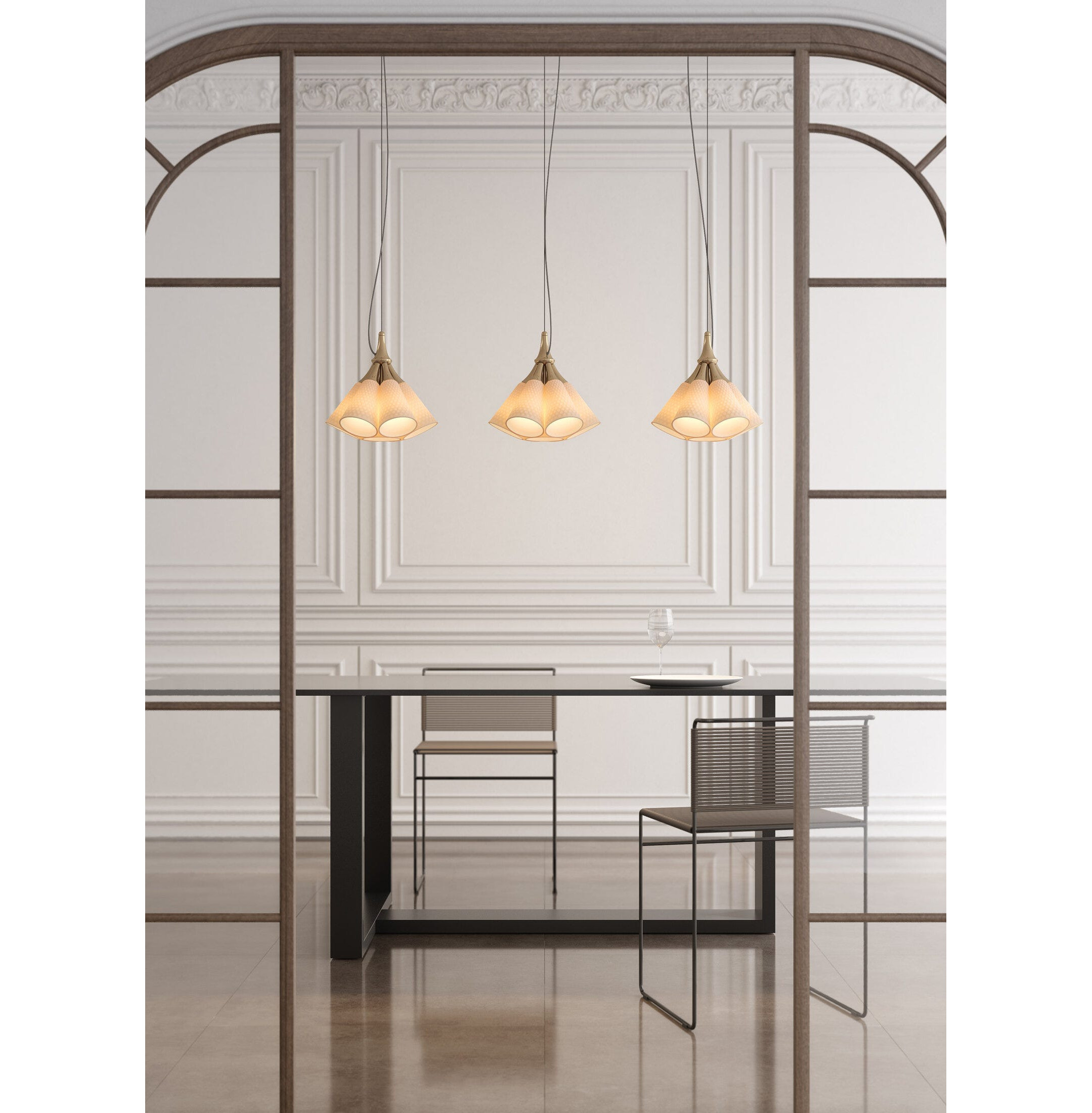 Lampa wisząca Jamz (złota) (CE / UK / CCC) Lampa wisząca Jamz (złota) (CE / UK / CCC)