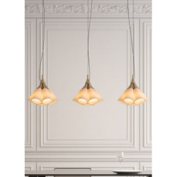 Lampa wisząca Jamz (złota) (CE / UK / CCC) Lampa wisząca Jamz (złota) (CE / UK / CCC)