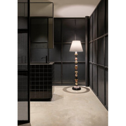 Lampa podłogowa Firefly (różowo-złota) (CE) Lampa podłogowa Firefly (różowo-złota) (CE)