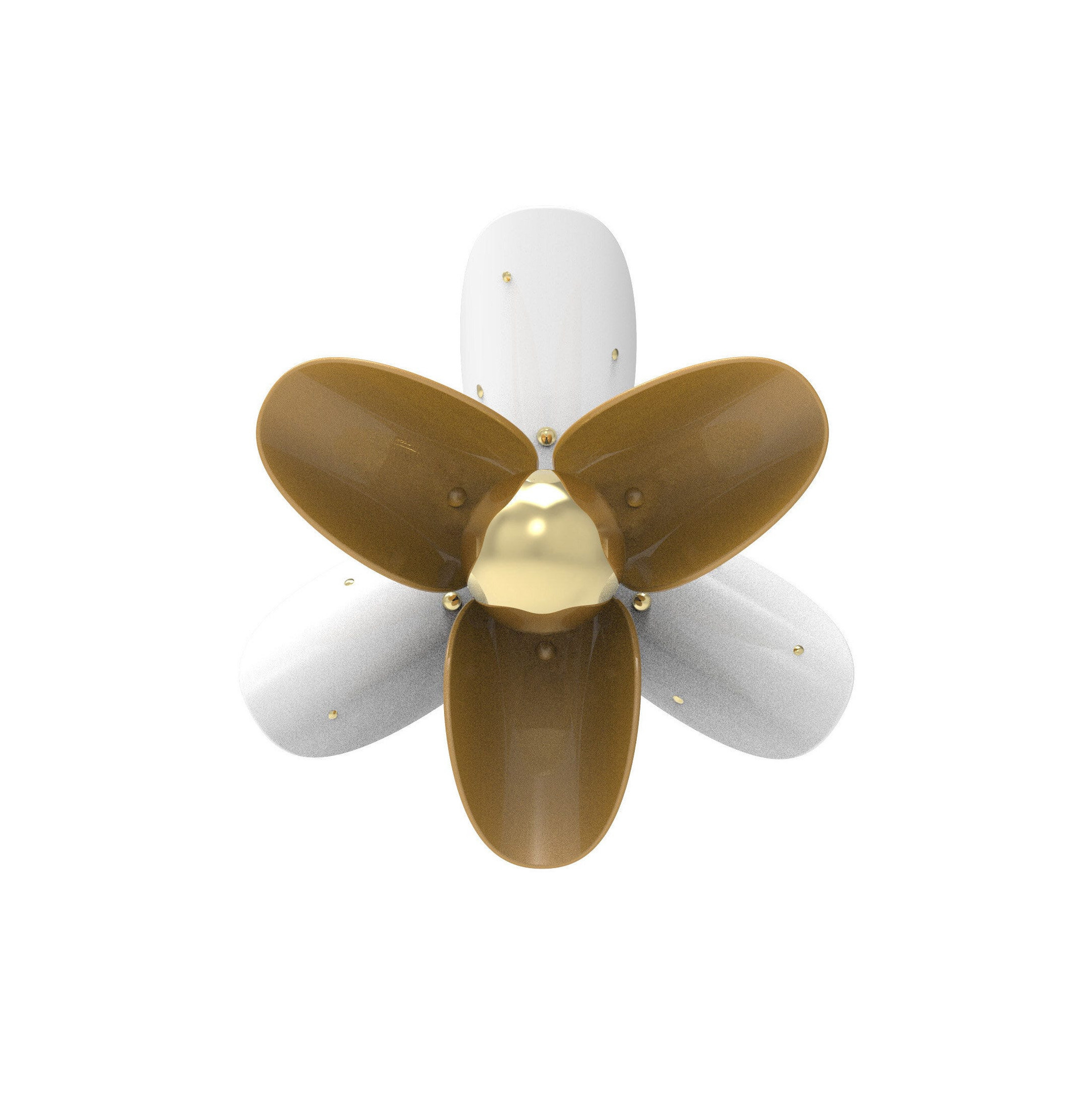 Lampa ścienna Blossom (biało-złota) (CE / UK / CCC Lampa ścienna Blossom (biało-złota) (CE / UK / CCC