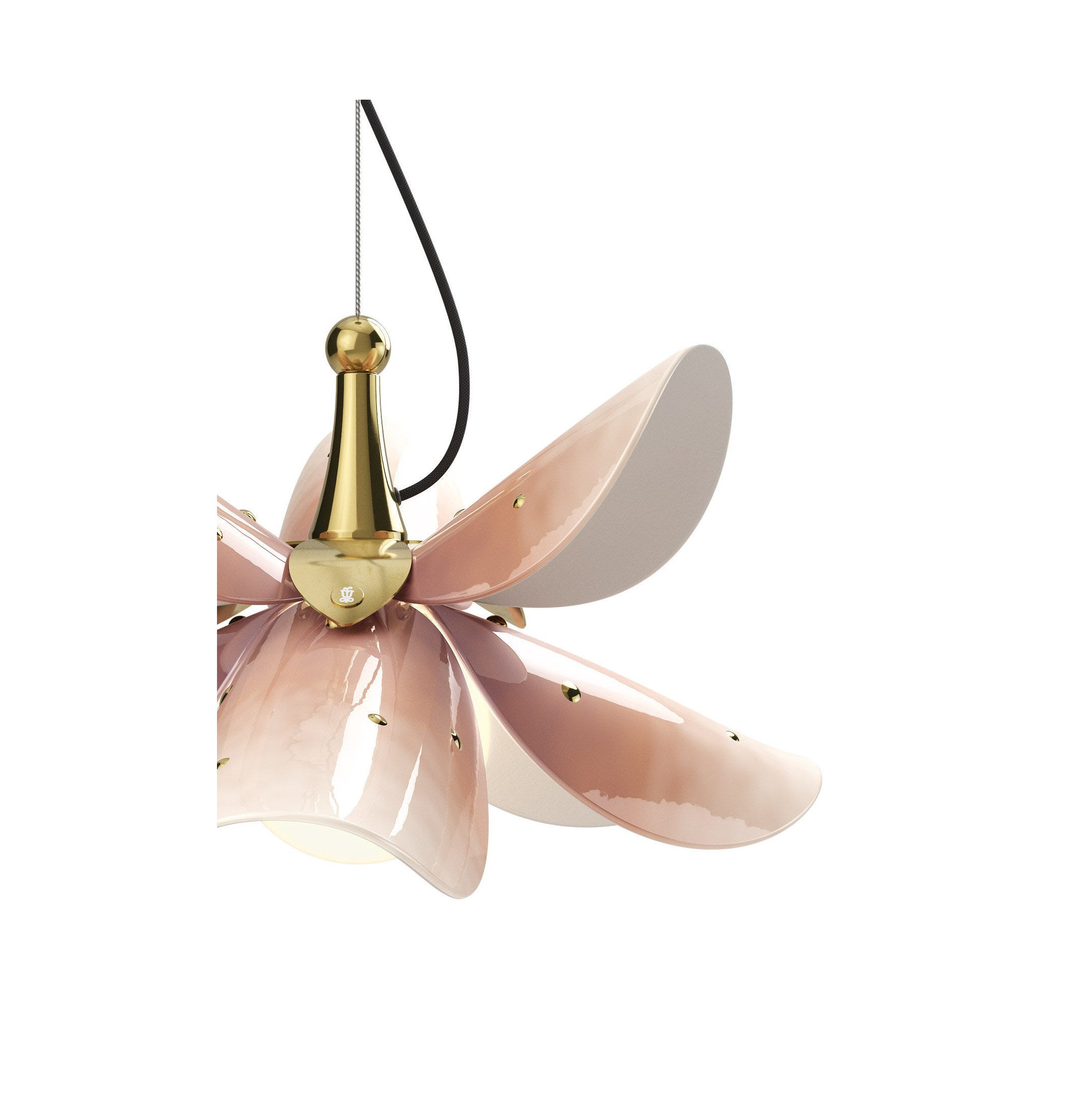 Lampa wisząca Blossom (różowo-złota) (CE / UK / CCC) Lampa wisząca Blossom (różowo-złota) (CE / UK / CCC)