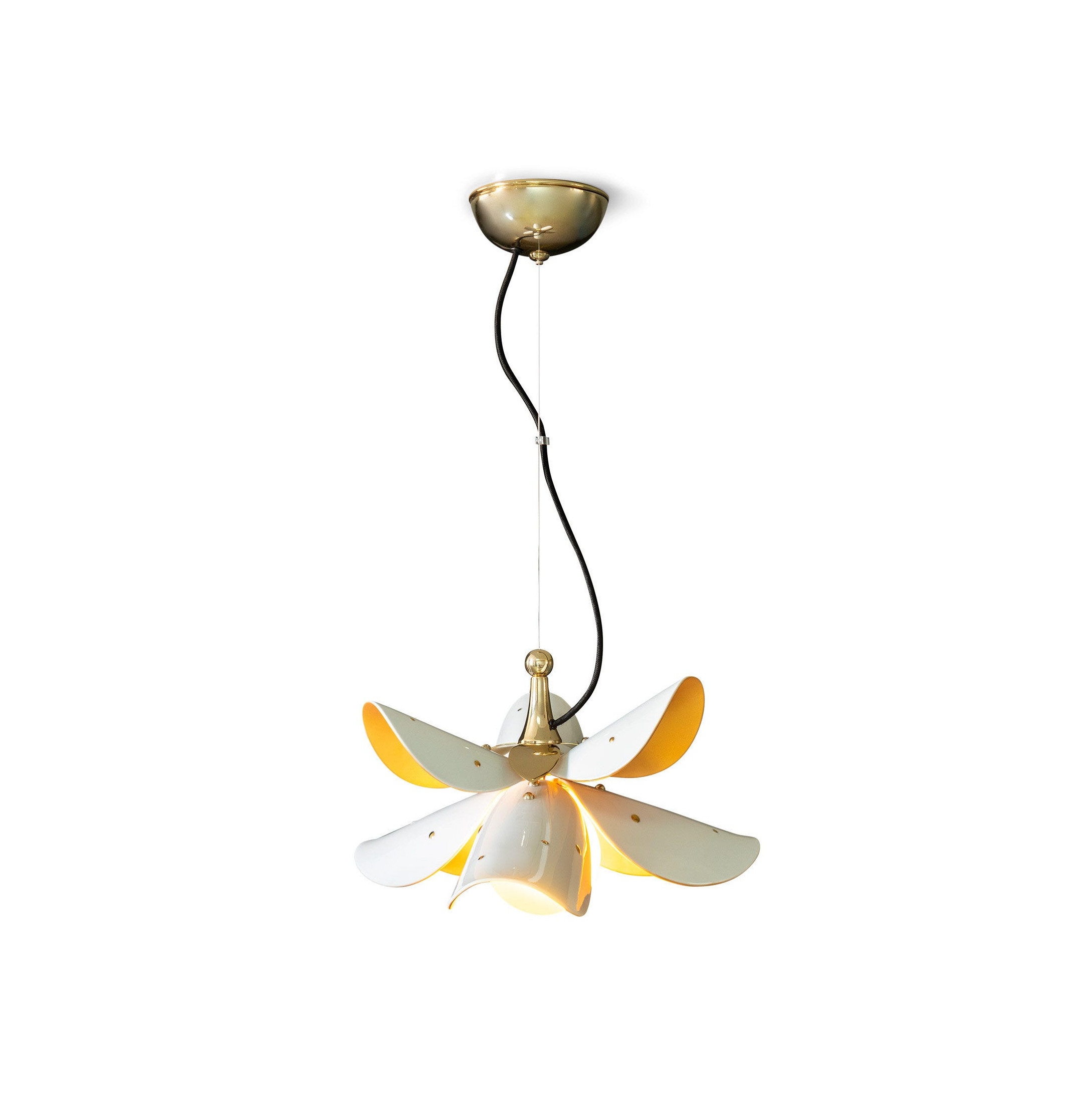 Lampa wisząca Blossom (biało-złota) (CE/UK/CCC Lampa wisząca Blossom (biało-złota) (CE/UK/CCC