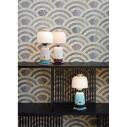 Lampa Kokeshi - niebieska Lampa Kokeshi - niebieska