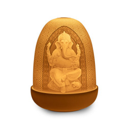 Lampa Kopułowa Pana Ganeshy i Bogini Lakshmi Lampa Kopułowa Pana Ganeshy i Bogini Lakshmi